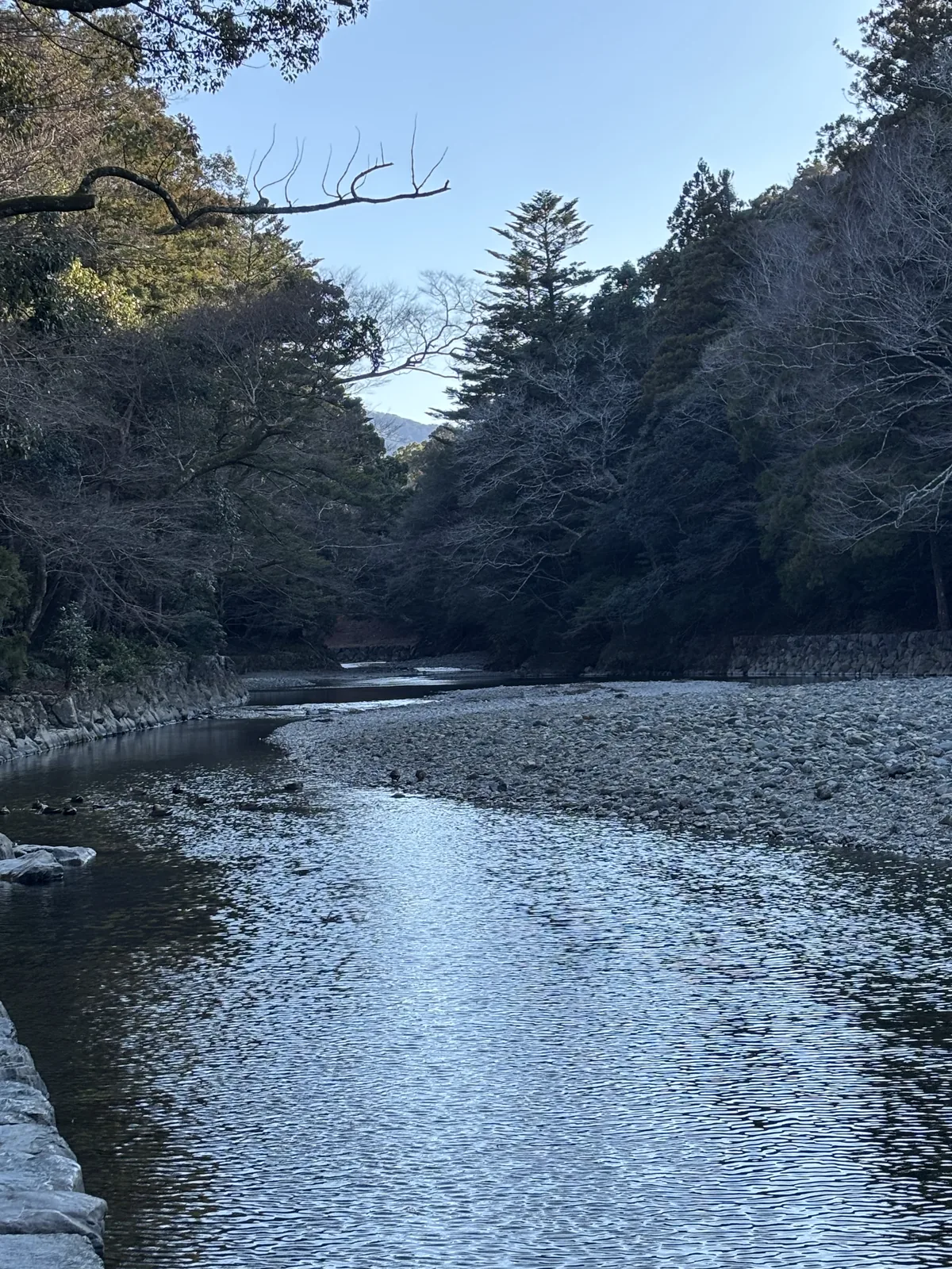 五十鈴川的上游